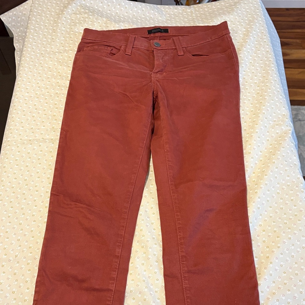 Mono B Women's Terracotta Straight Leg Jeans